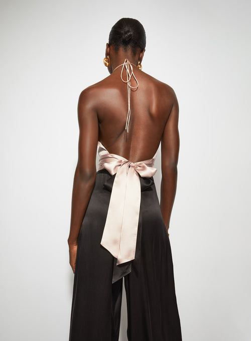 Classic Drawstring Rose Beige