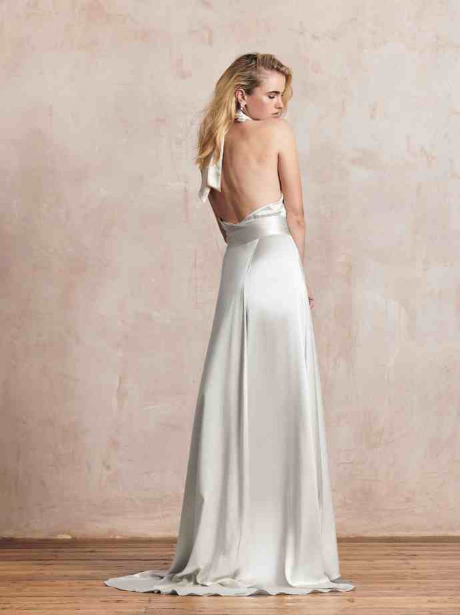 Cocktail Bridal Gown Heavy Weight Ivory