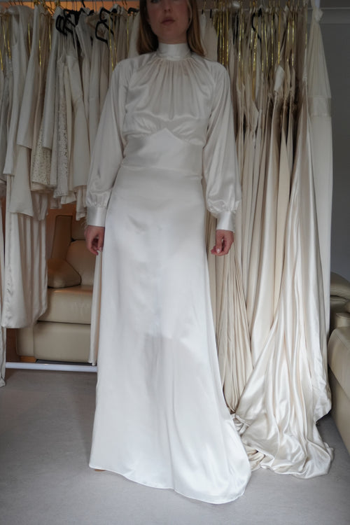 Long Sleeved Bridal Gown