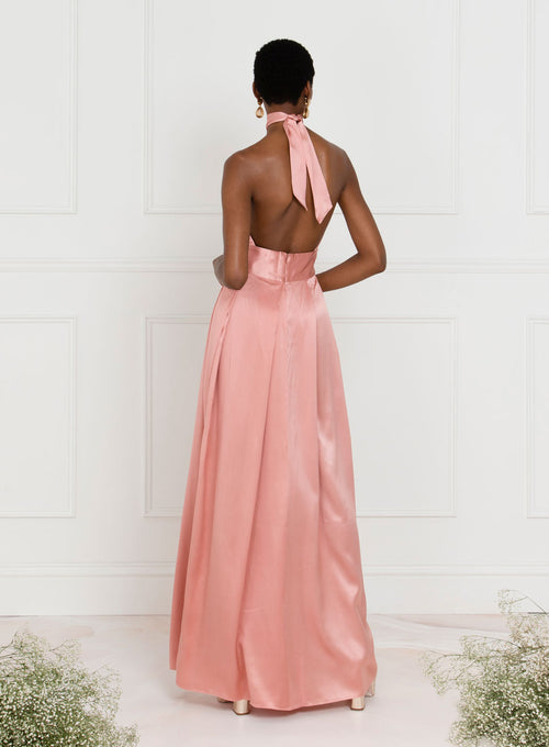 The Glamazon Dress II Rose Rust